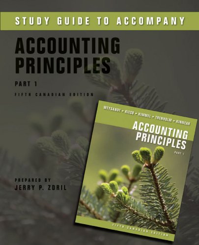 Imagen de archivo de Accounting Principles Part 1 Study Guide a la venta por Books Unplugged