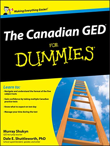 Beispielbild fr The Canadian GED for Dummies zum Verkauf von Better World Books