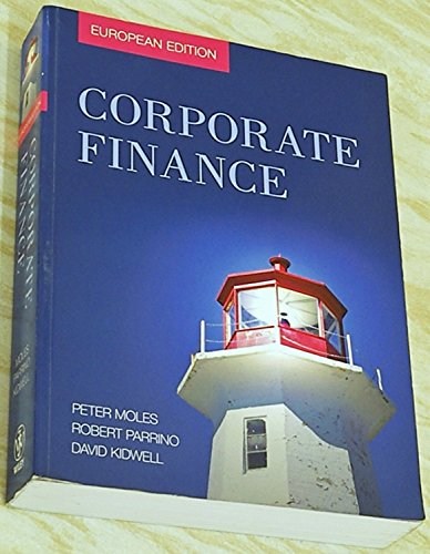 Beispielbild fr Corporate Finance zum Verkauf von Better World Books Ltd