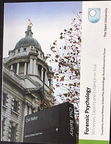 Immagine dell'editore per Forensic Psychology: Witnesses, Experts and Evidence on Trial venduto da Anybook.com