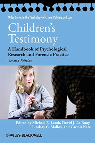 Stock image for Children's Testimony: A Handbook of Psychological Research and Forensic Practice for sale by HPB-Red