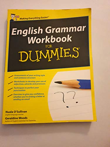 Beispielbild fr English Grammar Workbook for Dummies zum Verkauf von Blackwell's