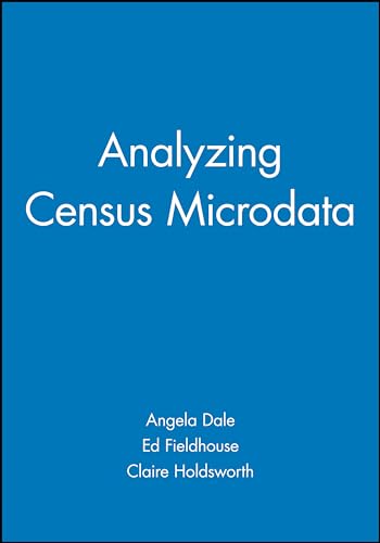 9780470689196: Analyzing Census Microdata