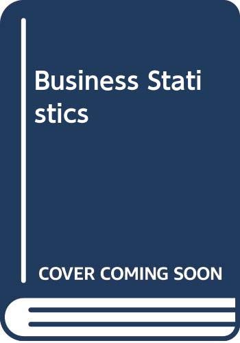 9780470689226: Business Statistics