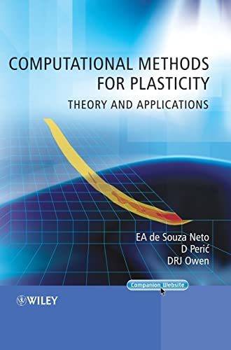 Beispielbild fr Computational Methods for Plasticity zum Verkauf von PBShop.store UK