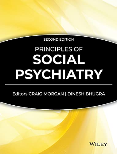 Beispielbild fr Principles of Social Psychiatry zum Verkauf von WorldofBooks