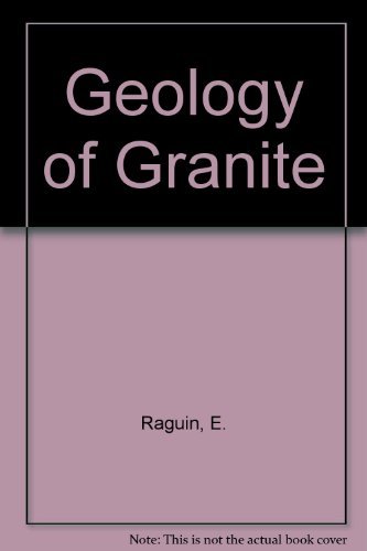 Imagen de archivo de Geology of Granite a la venta por Better World Books