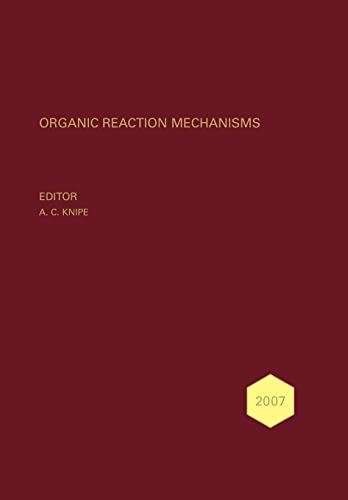 9780470712382: Organic Reaction Mechanisms 2007: An Annual Survey Covering the Literature Dated January to December 2007: 43