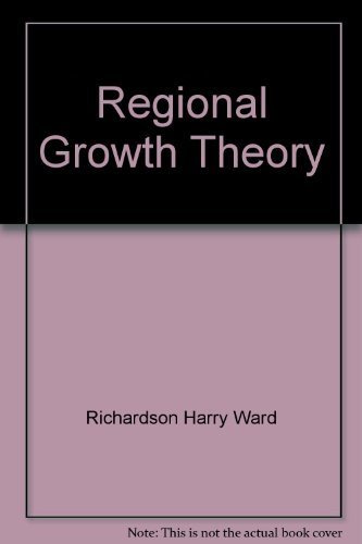 9780470719527: Regional growth theory