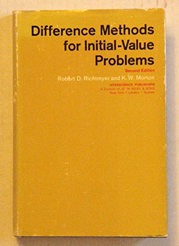 Stock image for Difference Methods for Initial Value Problems (Pure and Applied Mathematics: A Wiley-Interscience Series of Texts, Monographs and Tracts) for sale by HPB-Red