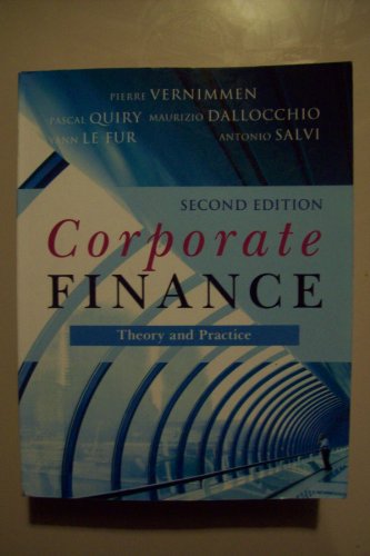 Imagen de archivo de Corporate Finance: Theory and Practice a la venta por Ammareal