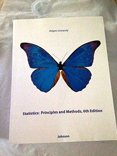 9780470734438: Statistics: Principles and Methods RUTGERS EDITION