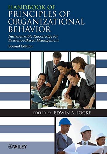 Imagen de archivo de Handbook of Principles of Organizational Behavior: Indispensable Knowledge for Evidence-Based Management a la venta por BooksRun