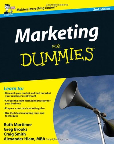 Stock image for Marketing For Dummies (UK Edition) for sale by WorldofBooks