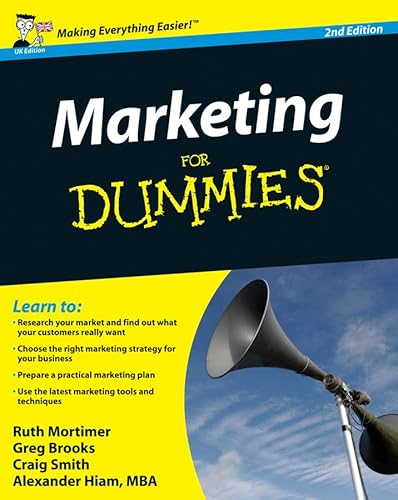 Marketing For Dummies (9780470741795) by Brooks, Gregory; Mortimer, Ruth; Smith, Craig; Hiam, Alexander