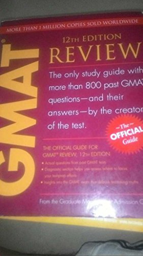 Beispielbild fr The Official Guide for GMAT Review zum Verkauf von WorldofBooks