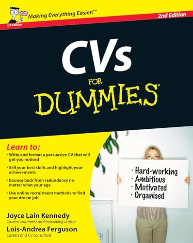 Stock image for CVs for Dummies 2nd Edition for sale by Better World Books