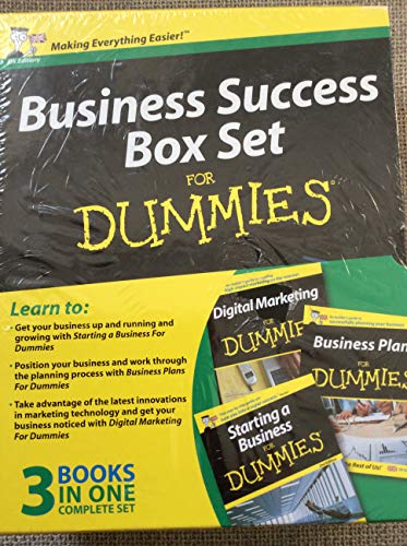 Beispielbild fr Business Success Box Set For Dummies zum Verkauf von WorldofBooks