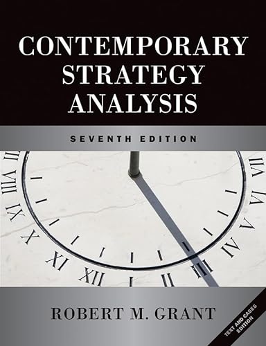 Beispielbild fr Contemporary Strategy Analysis: Text & Cases zum Verkauf von WorldofBooks
