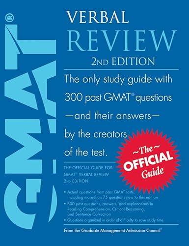 9780470747452: GMAT Verbal Review