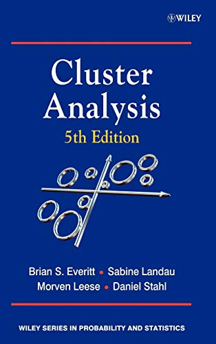 Cluster Analysis, 5th Edition (9780470749913) by Everitt