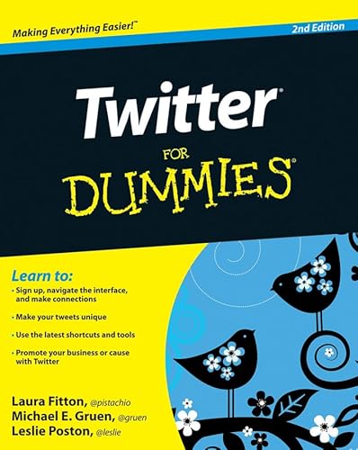 Beispielbild fr Twitter For Dummies zum Verkauf von SecondSale