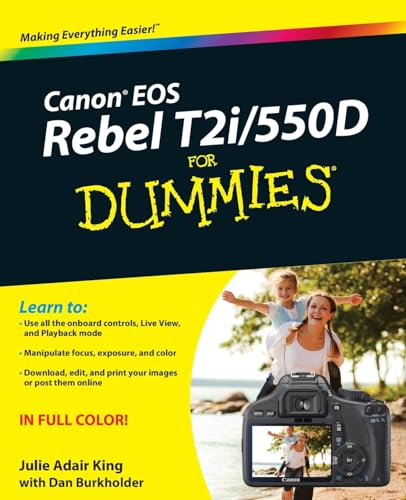 Stock image for Canon EOS Rebel T2i / 550d for Dummies for sale by ThriftBooks-Reno