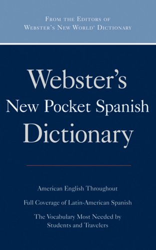 Stock image for Webster's New Pocket Spanish Dictionary (OMax CUSTOM) for sale by SecondSale