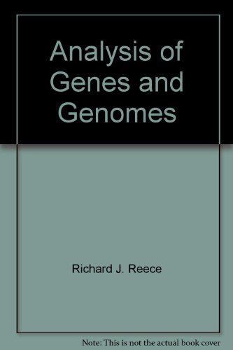 9780470777824: Analysis of Genes and Genomes
