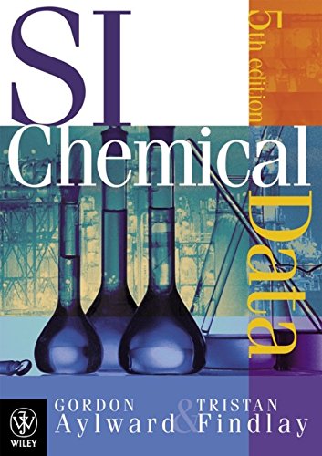 Imagen de archivo de Si Chemical Data: 5th Edition a la venta por Book Haven