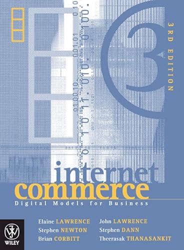 Imagen de archivo de Internet Commerce : Digital Models for Business a la venta por Better World Books Ltd