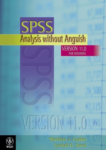 Beispielbild fr SPSS Analysis without Anguish (Version 11) zum Verkauf von medimops