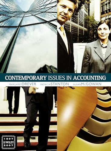 Contemporary Issues in Accounting (9780470807668) by [???]