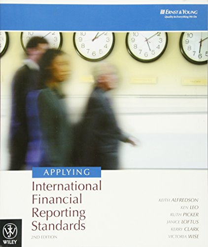 Beispielbild fr Applying International Financial Reporting Standards zum Verkauf von Revaluation Books