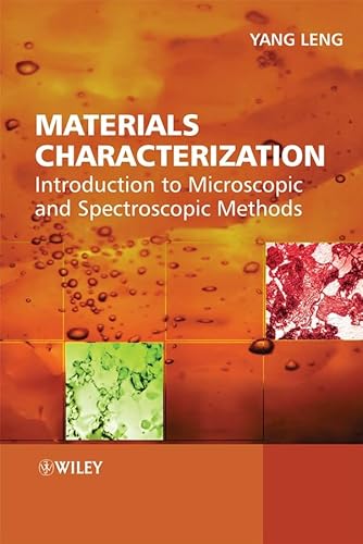 9780470822982: Materials Characterization: Introduction to Microscopic and Spectroscopic Methods
