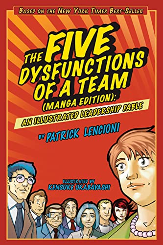 9780470823385: The Five Dysfunctions of a Team, Manga Edition: An Illustrated Leadership Fable