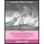 Imagen de archivo de Accounting Principles 2nd Edition High School Working Papers a la venta por Better World Books