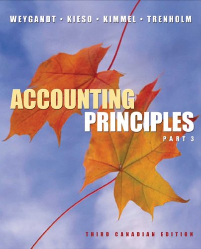 9780470833780: Accounting Principles, Part 3, 3rd Canadian Edition