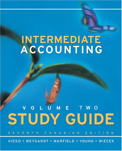Imagen de archivo de Intermediate Accounting, Volume 2 Text , Study Guide a la venta por ThriftBooks-Atlanta