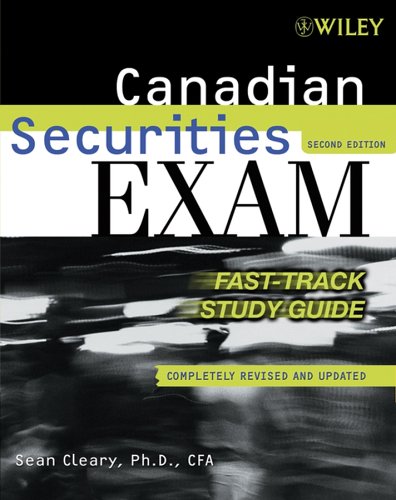 Beispielbild fr Canadian Securities Exam: Fast-Track Study Guide zum Verkauf von ThriftBooks-Atlanta