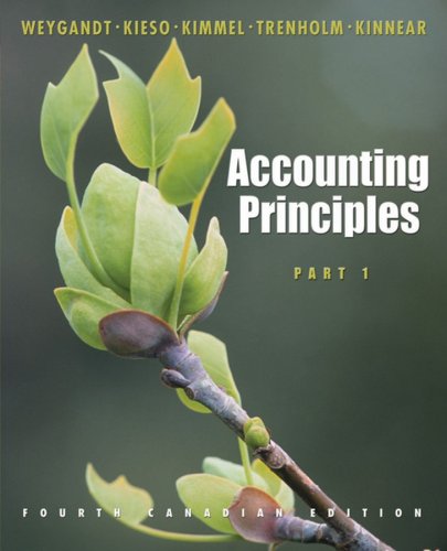 Imagen de archivo de Accounting Principles, Part 1 a la venta por Books Unplugged