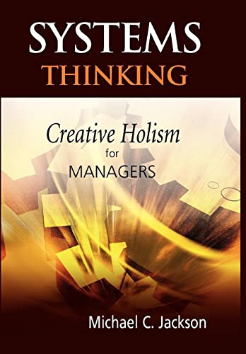 Imagen de archivo de Systems Thinking: Creative Holism for Managers a la venta por SecondSale