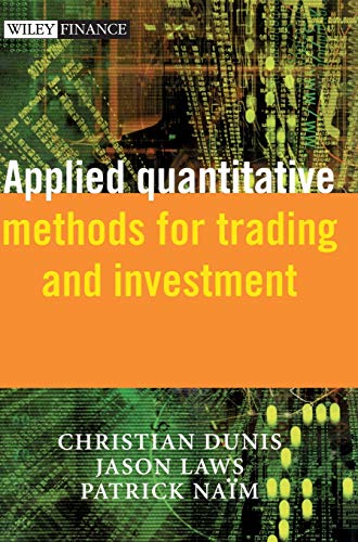 Beispielbild fr Applied Quantitative Methods for Trading and Investment (Wiley Finance) zum Verkauf von medimops