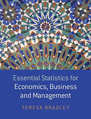 Beispielbild fr Essential Statistics for Economics, Business and Management zum Verkauf von Books From California
