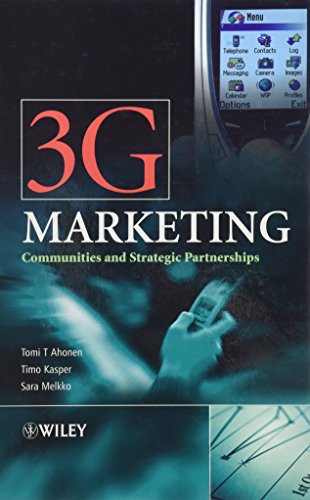 Beispielbild fr 3G Marketing: Communities and Strategic Partnerships zum Verkauf von Ammareal