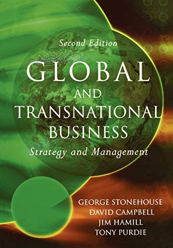 Imagen de archivo de Global and Transnational Business: Strategy and Management a la venta por Wonder Book