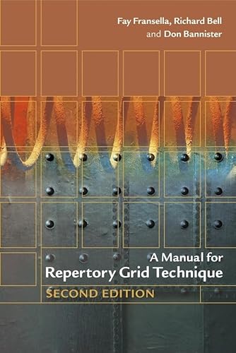 9780470854891: A Manual for Repertory Grid Technique