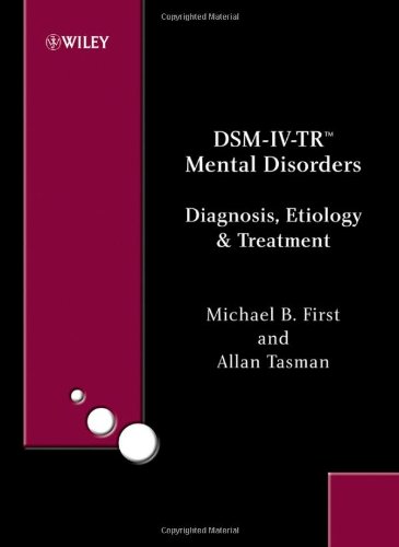9780470860892: Dsm-Iv-Tr Mental Disorders: Diagnosis, Etiology and Treatment