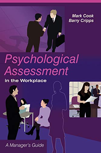 Imagen de archivo de Psychological Assessment in the Workplace: A Manager's Guide a la venta por WorldofBooks