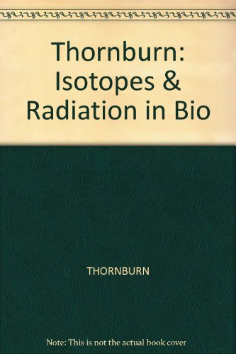 Stock image for Isotopes and radiation in biology for sale by SecondSale